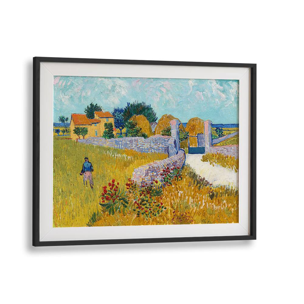 FARMHOUSE IN PROVENCE (1888) ,  VINTAGE PAINTINGS