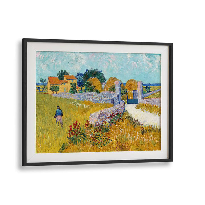 FARMHOUSE IN PROVENCE (1888) ,  VINTAGE PAINTINGS