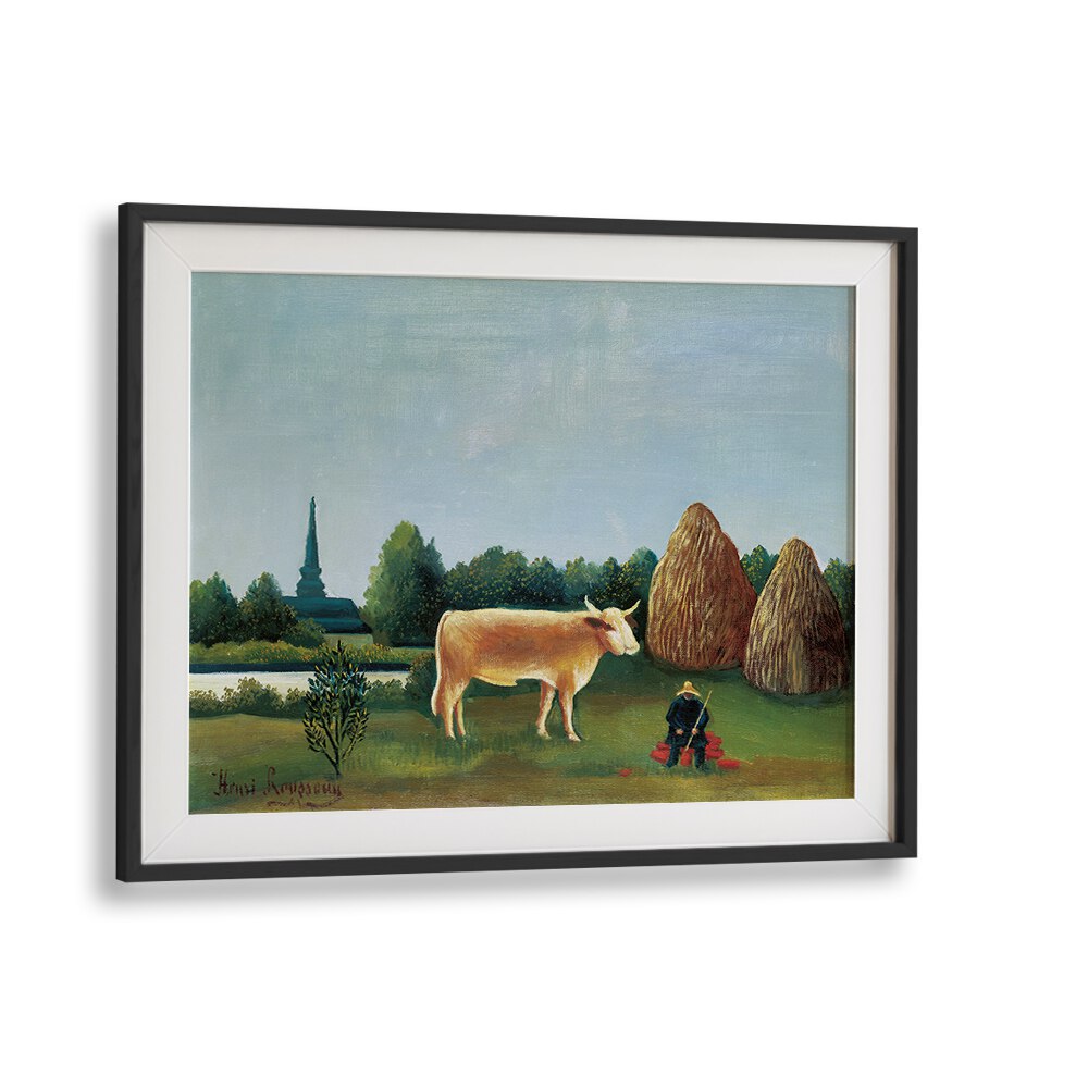 SCENE IN BAGNEUX  (1909) , VINTAGE PAINTINGS