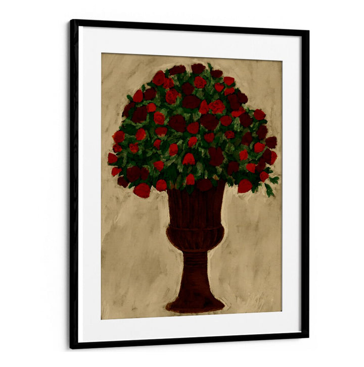 Vibrant SPRING BOUQUET, BOHO ART PAINTINGS showcasing a lush floral arrangement in a classic vase. Perfect for decor!