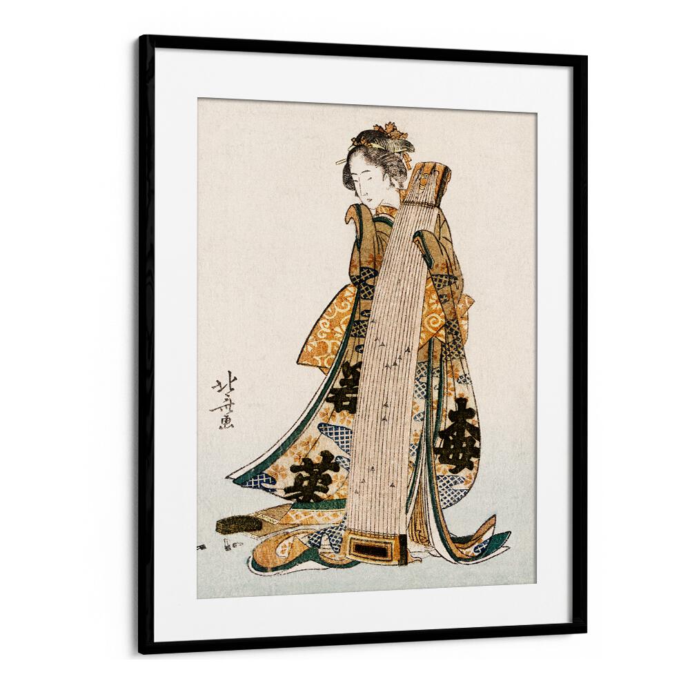 JAPANESE WOMAN , VINTAGE PAINTINGS