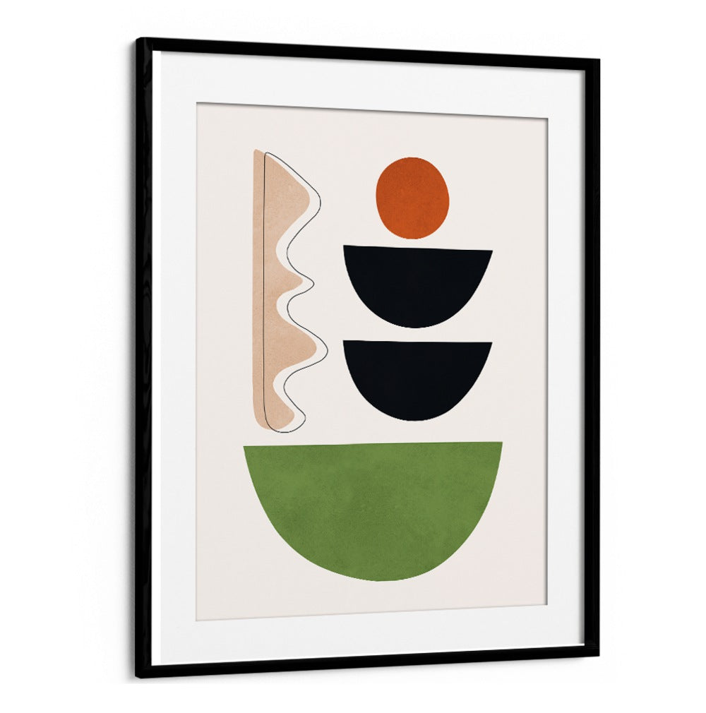 Stylish EXPRESSIVE VII, GEOMETRIC ART PRINTS featuring bold shapes and colors, perfect for modern art enthusiasts.