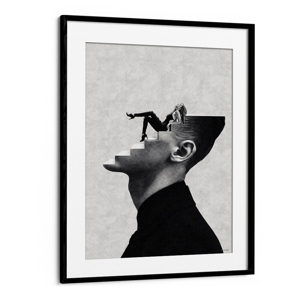 Transform your space with "It's a Woman's World, Surreal Art Prints" by Underdott, captivating and imaginative decor.