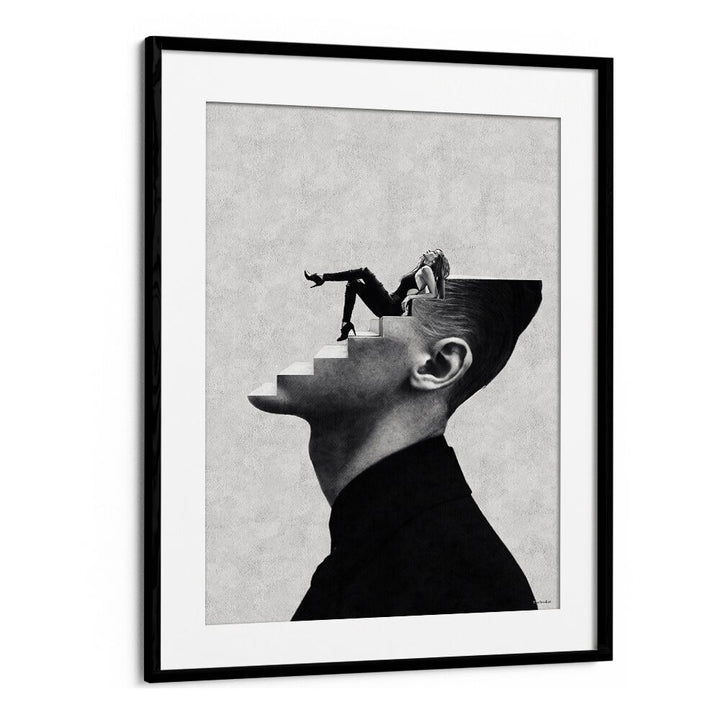 Transform your space with "It's a Woman's World, Surreal Art Prints" by Underdott, captivating and imaginative decor.