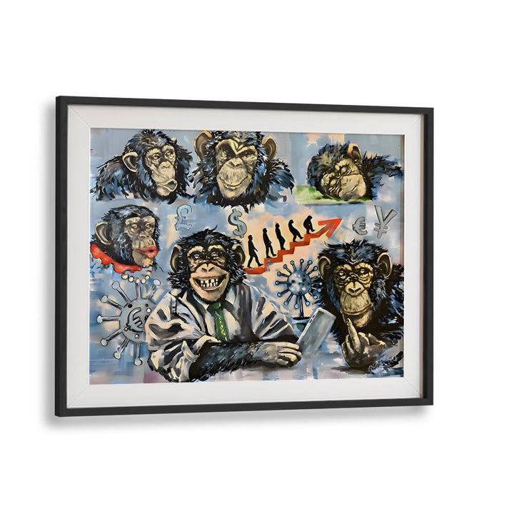 Stunning MEETING 2021 Comic Posters featuring playful monkey art, perfect for energizing any space.