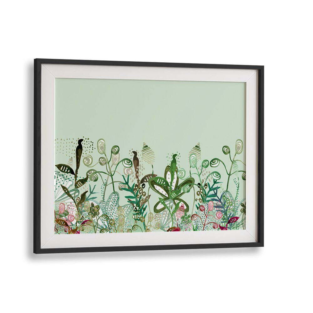 Vibrant UNDER THE SEA MURAL , FLORAL FLOWER PAINTINGS showcasing botanical beauty for a stunning decor transformation.