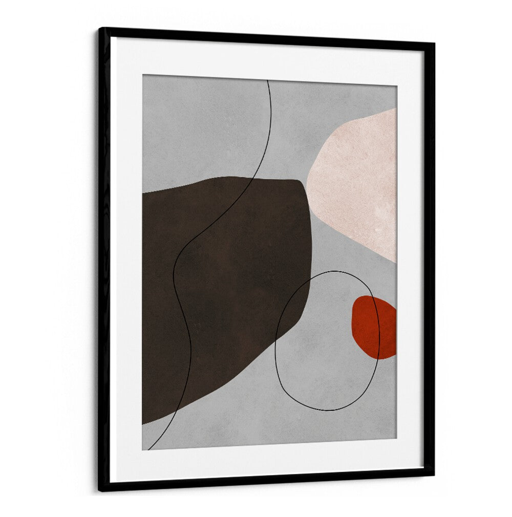 Stylish EXPRESSIVE V, ABSTRACT PAINTINGS featuring modern shapes and colors, perfect for enhancing any creative space.
