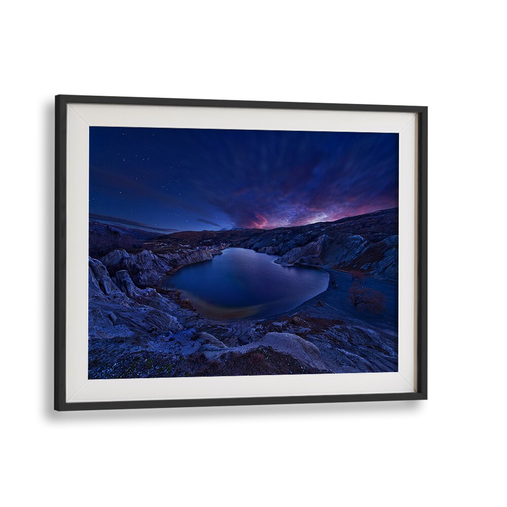 Stunning BLUE LAKE, PHOTOGRAPHY PRINTS showcasing tranquil landscapes, perfect for transforming your space.