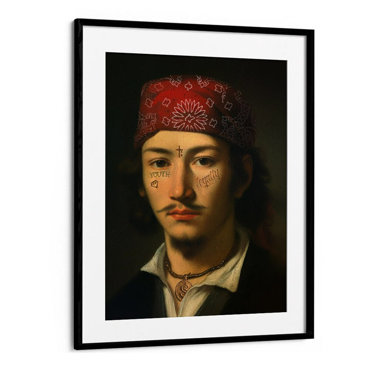 Urban artistry comes alive in the LATIN GANG, ALTERED ART PRINTS by Dikhotomy, showcasing vibrant cultural expression.
