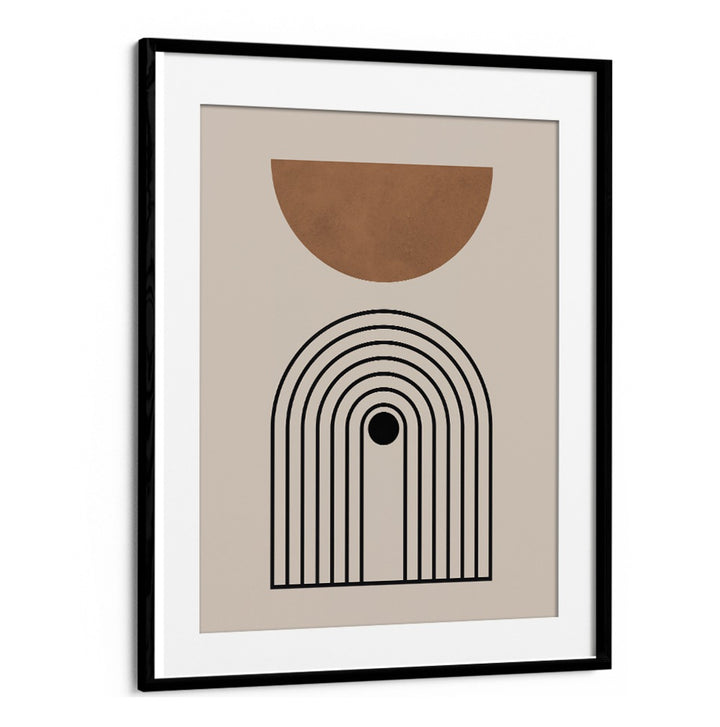Explore the stylish COMPOSITION V, BOHO ART PAINTINGS featuring unique lines and circles for creative inspiration.