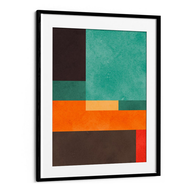 Vibrant COLORFUL COMPOSITION IV, GEOMETRIC ART PRINTS showcasing bold shapes and colors, perfect for any modern space.