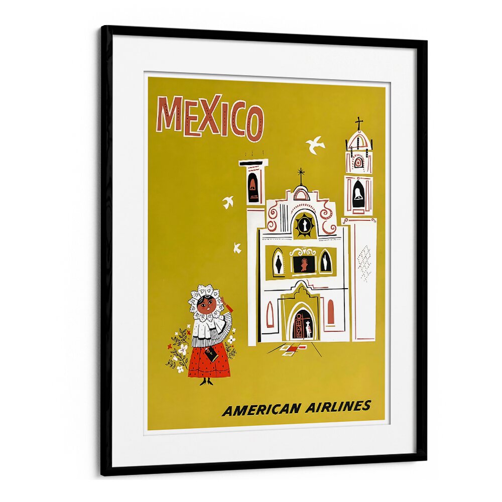 Bring classic charm to your space with MEXICO AIRLINES I, VINTAGE TRAVEL POSTERS showcasing iconic aviation art.