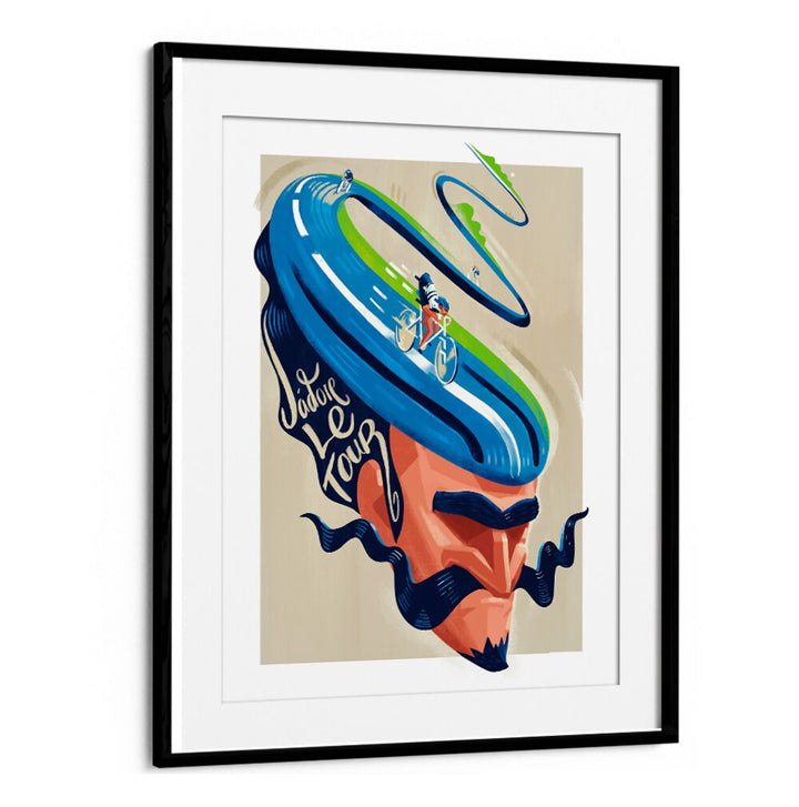 Stylish JA DORLE TOUR, SPORTS POSTERS capturing the essence of adventure and the thrill of cycling journeys.