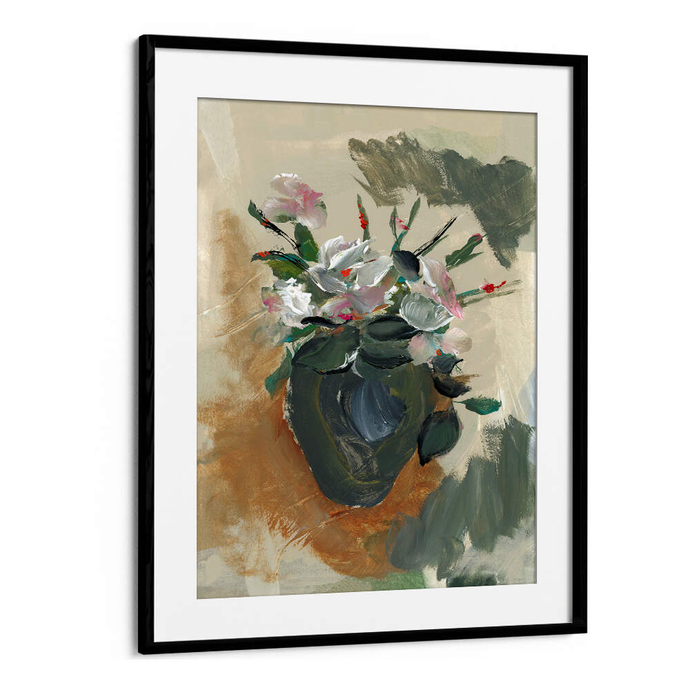 Stunning FIORI IN UN NO I, FLORAL FLOWER PAINTINGS featuring vibrant blooms in a stylish vase to elevate any decor.