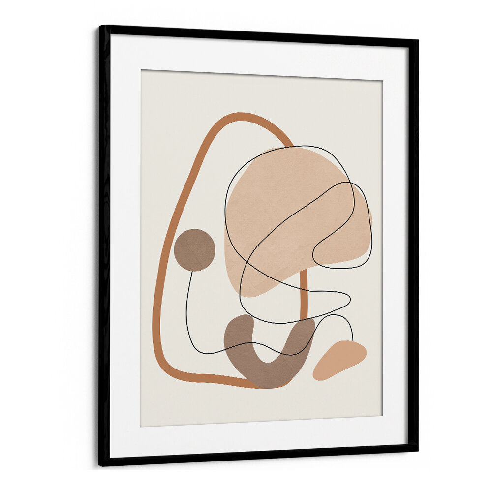 ABSTRACT LINE MOVEMENT II , BOHO ART PAINTINGS