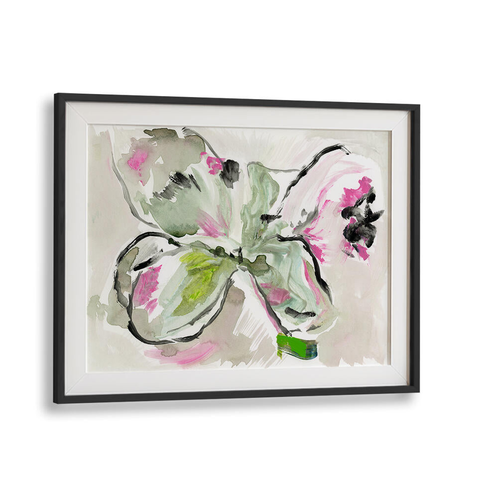 Vibrant PURPLE VIOLET PINK II, FLORAL FLOWER PAINTINGS, perfect for enhancing any home or office decor.