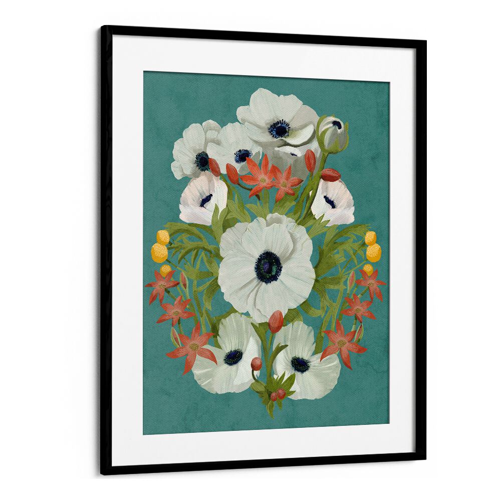 Stunning ANEMONE, FLORAL FLOWER PAINTINGS showcasing vibrant artistry, perfect for elevating home decor.