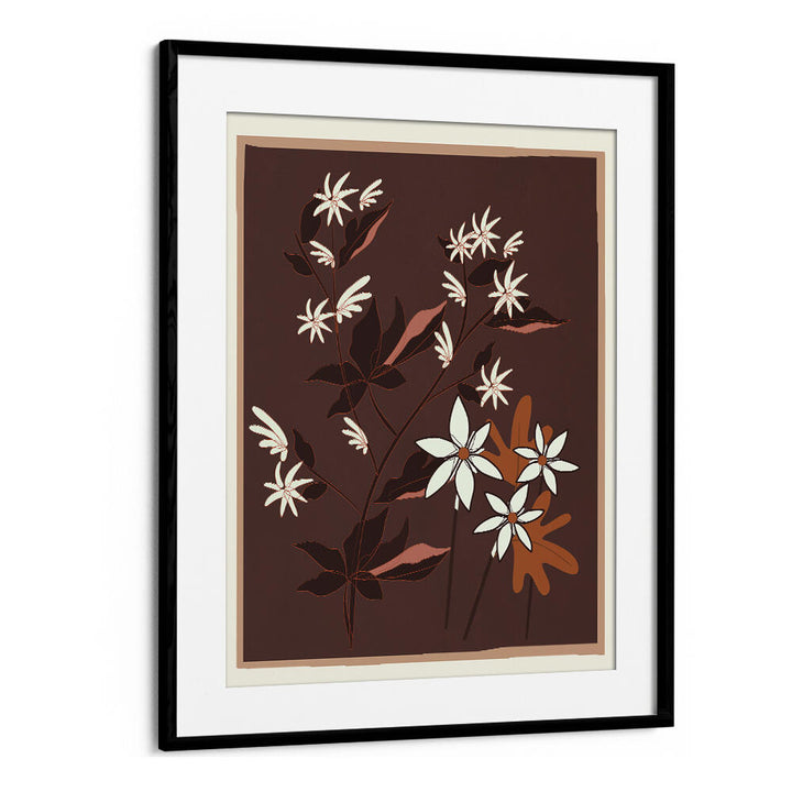 BLOSSOMS IN COCOA , FLORAL FLOWER PAINTINGS