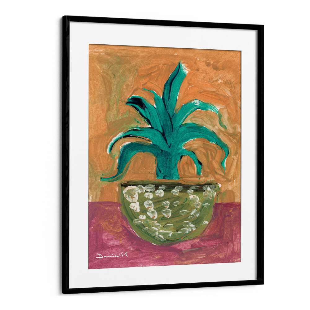 CACTUS VASE , FLORAL FLOWER PAINTINGS