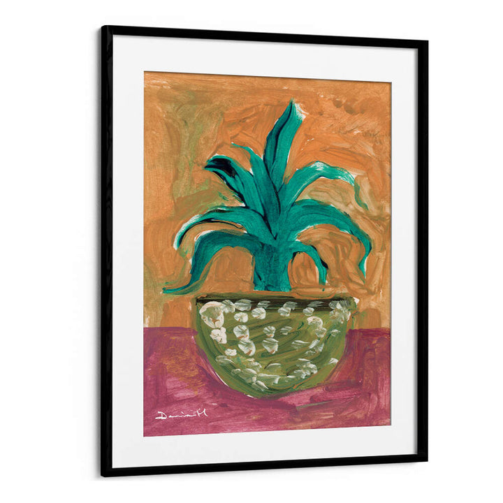 CACTUS VASE , FLORAL FLOWER PAINTINGS