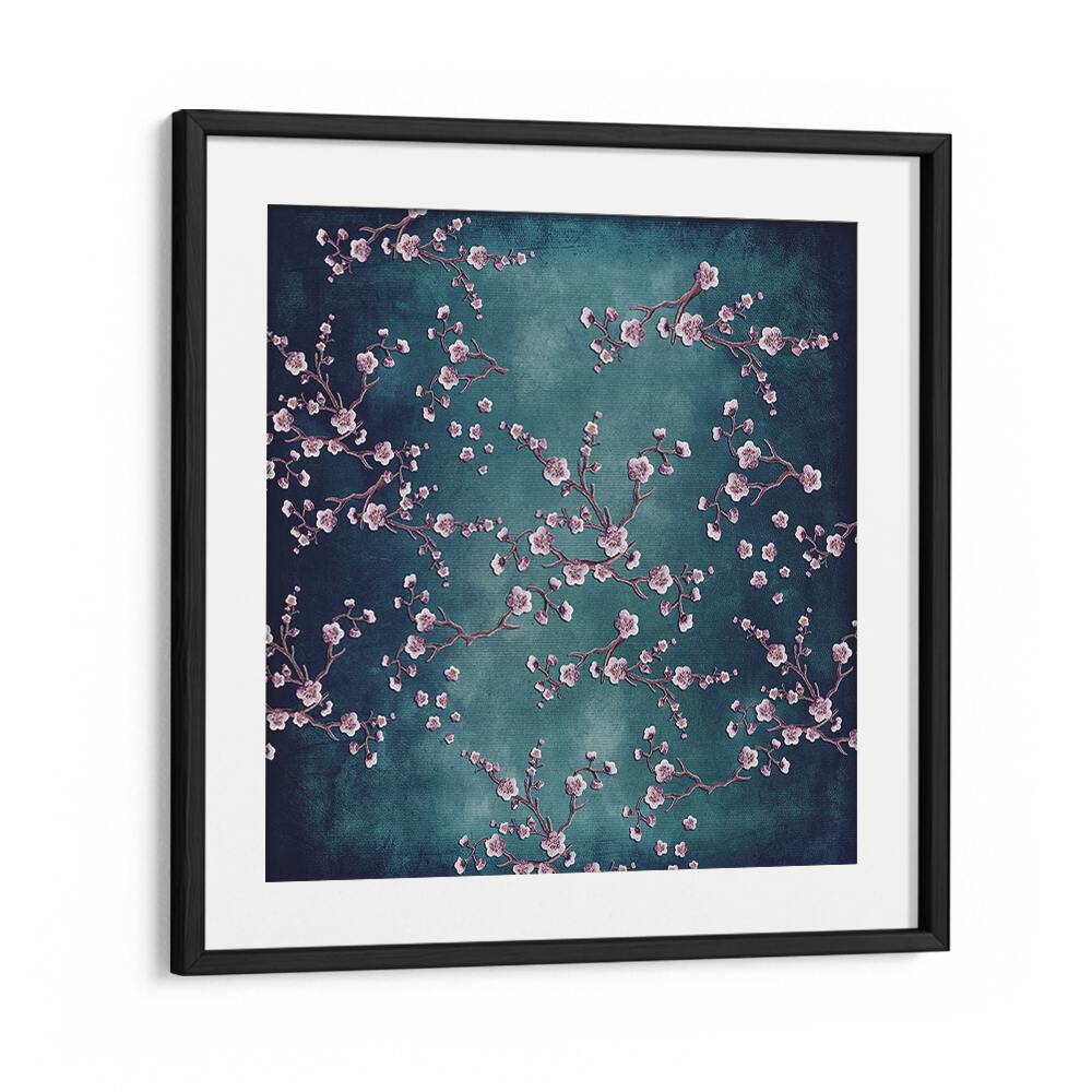 Vibrant CHERRY BLOSSOM DREAM, FLORAL FLOWER PAINTINGS showcase abstract beauty for any elegant decor.