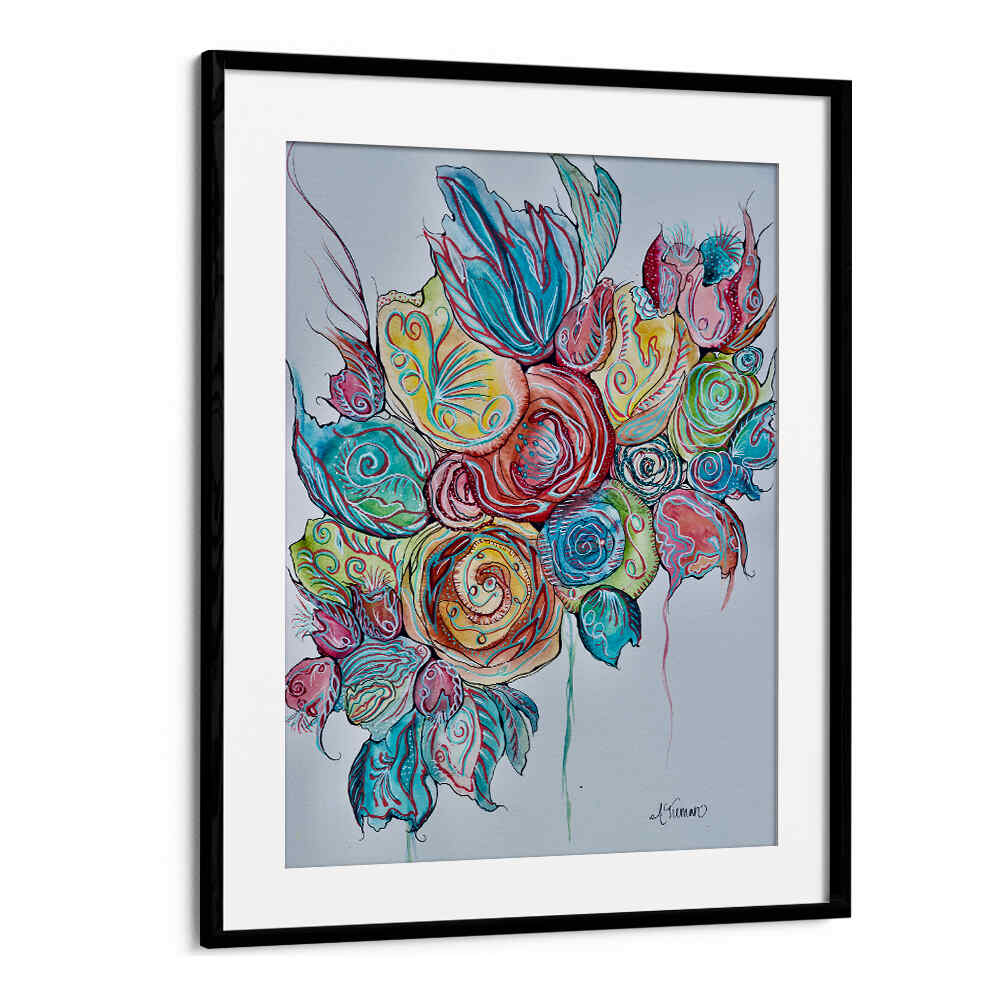 Vibrant COASTAL BLOOMS, FLORAL FLOWER PAINTINGS bringing nature's beauty to your living space with stunning detail.