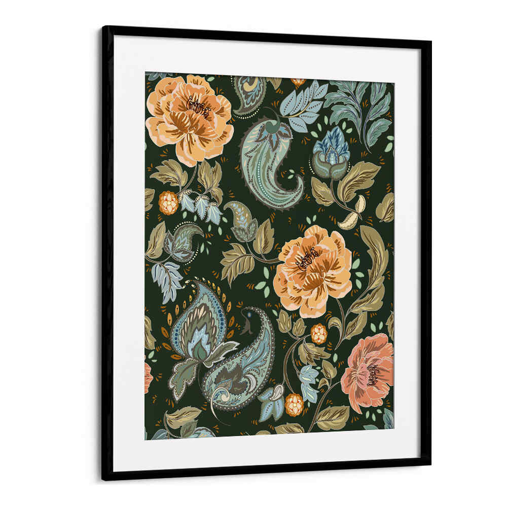 Elegant GOLDEN FOREST PATTERN II, PATTERN ART PRINTS showcase nature-inspired designs, perfect for transforming your space.