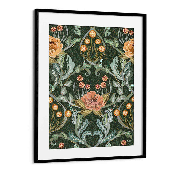 Beautiful GOLDEN FOREST PATTERN, PATTERN ART PRINTS with floral designs, perfect for transforming your living space.