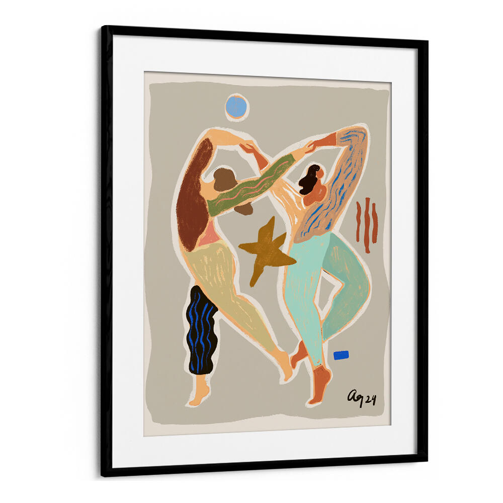 INFINITY DANCE , PORTRAITS & FIGURATIVE ILLUSTRATIONS