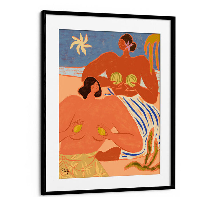 LEMON AND MELO , PORTRAITS & FIGURATIVE ILLUSTRATIONS