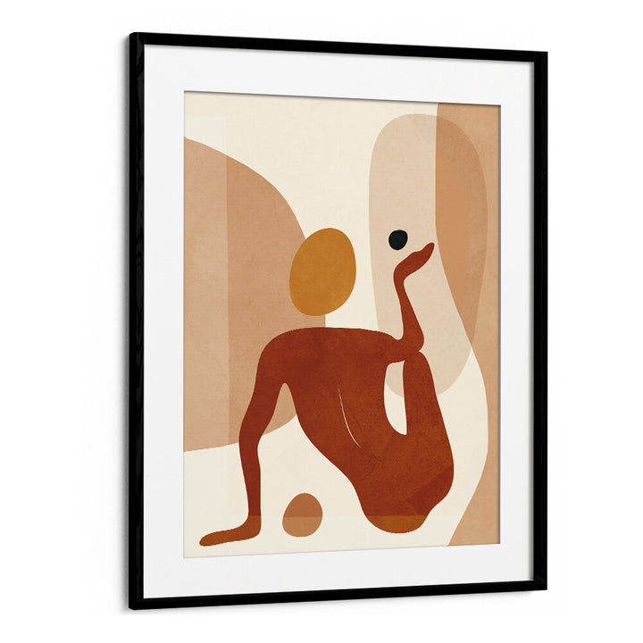 MINIMAL ABSTRACT FORM , BOHO ART PAINTINGS