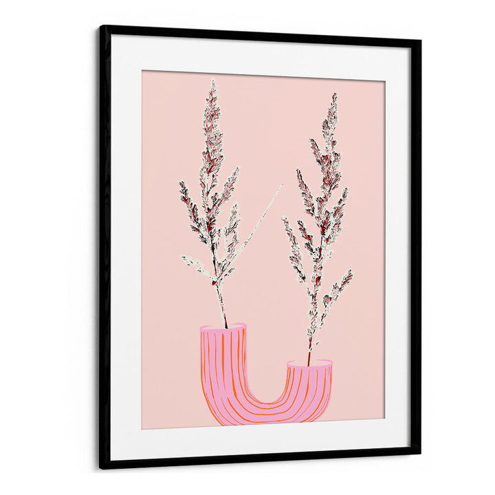 Vibrant PLANT BASED HAPPINESS, FLORAL FLOWER PAINTINGS featuring colorful flowers in a modern vase design.