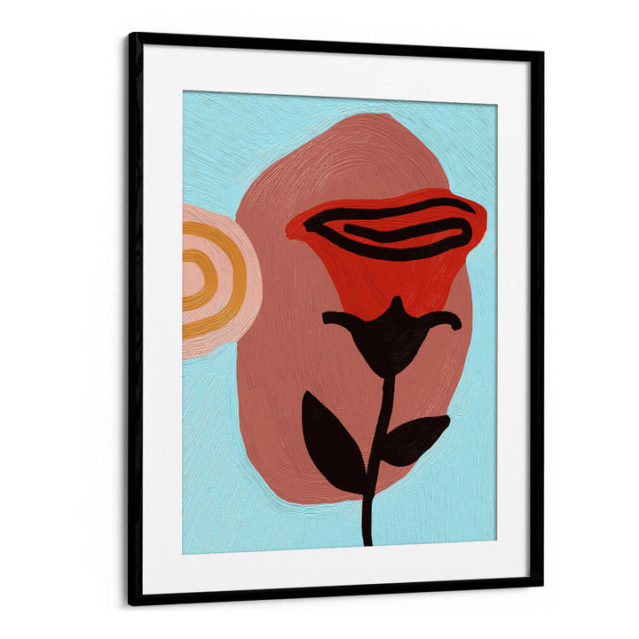 RED ROSE , FLORAL FLOWER PAINTINGS