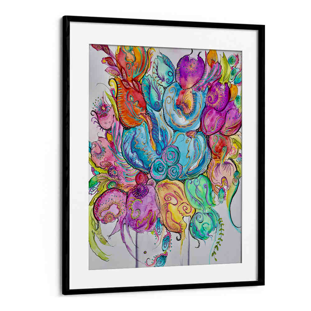 Vibrant FORCES OF NATURE, FLORAL FLOWER PAINTINGS bring elegance and tranquility to your living space.