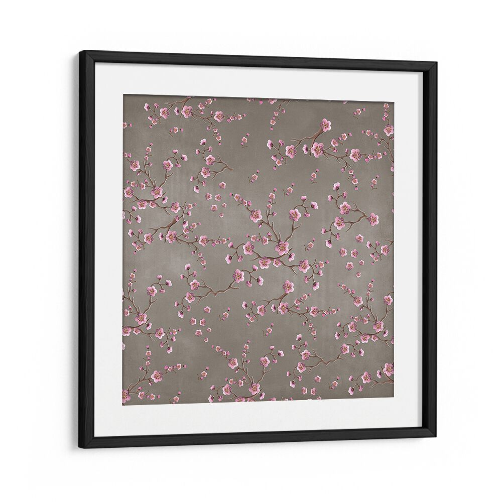 Elegant SAKURA BEIGE, FLORAL FLOWER PAINTINGS featuring delicate blossoms, perfect for enhancing your living space.