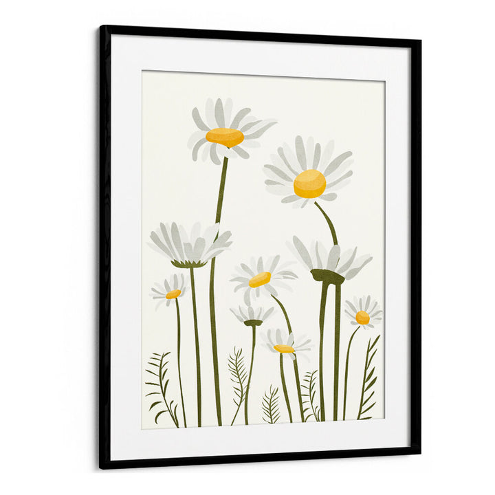 SUMMER FLOWERS I , FLORAL FLOWER PAINTINGS