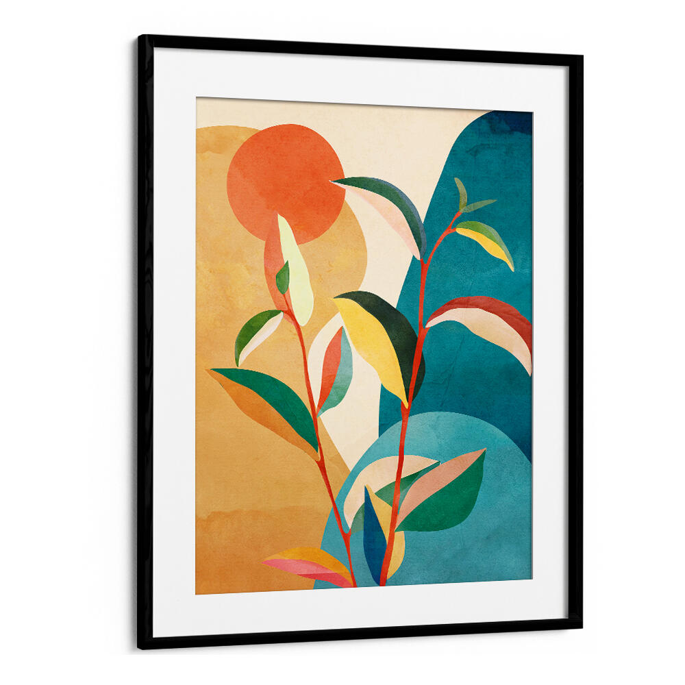 SUNLIT FLORA VISTA , BOHO ART PAINTINGS