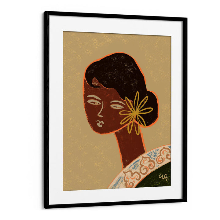 THE GREEN LADY, PORTRAITS & FIGURATIVE ILLUSTRATIONS