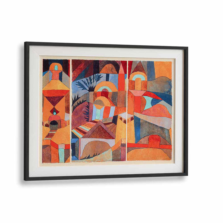 TEMPLE GARDENS (1920) , VINTAGE PAINTINGS