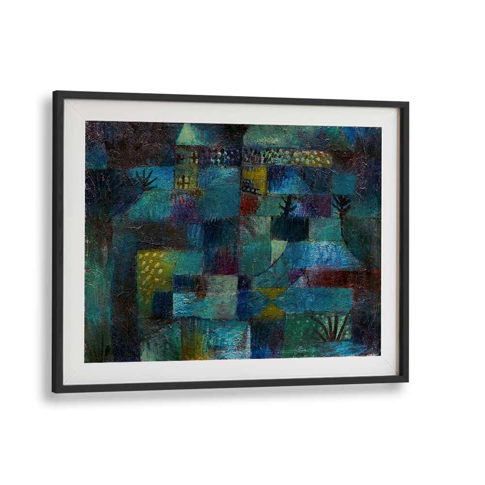 TERRACED GARDEN (1920) , VINTAGE PAINTINGS