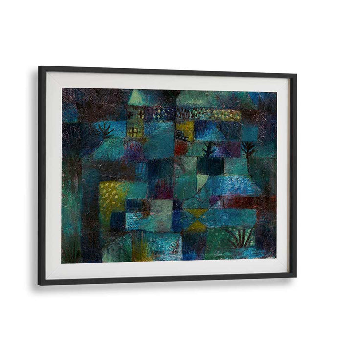 TERRACED GARDEN (1920) , VINTAGE PAINTINGS