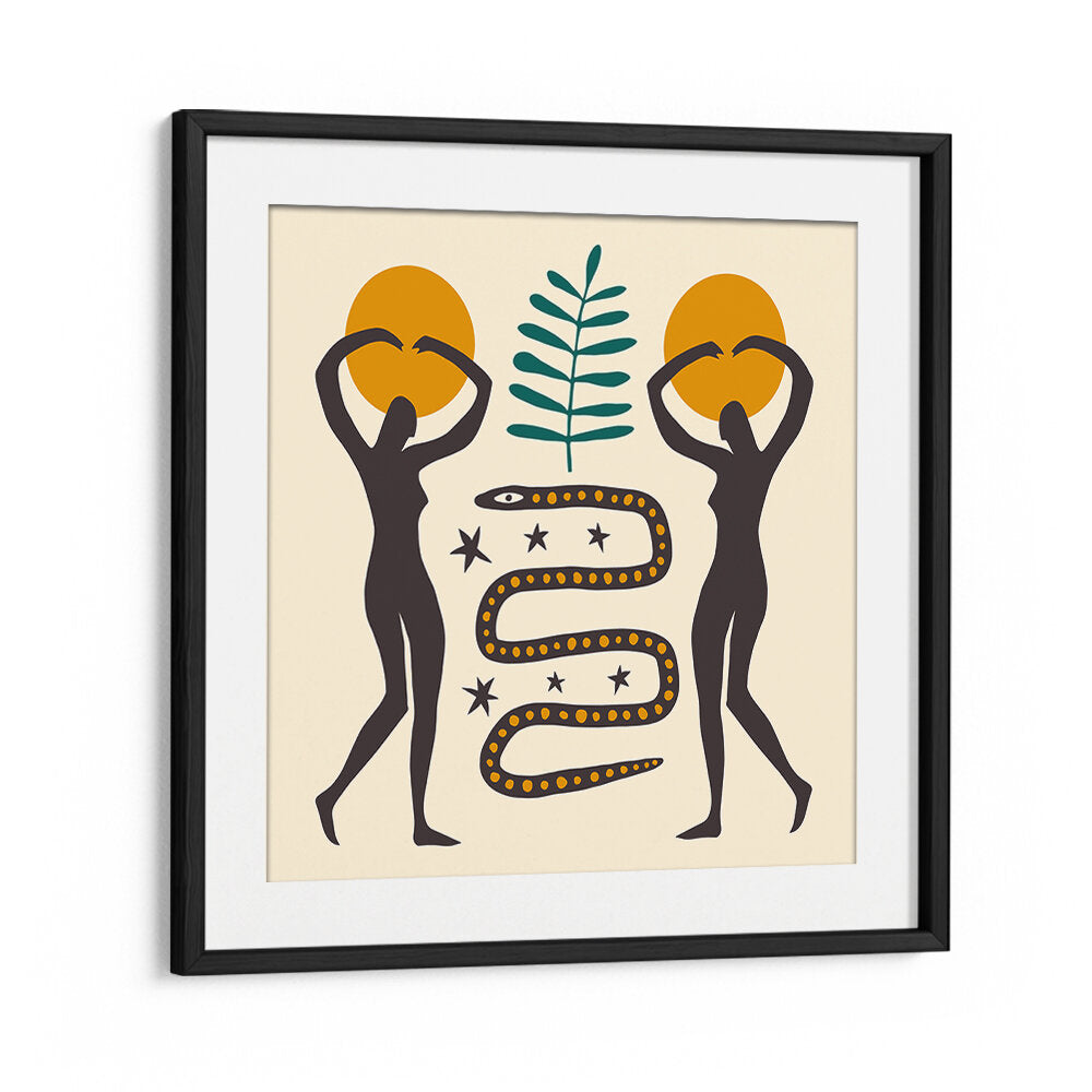 THE SPIRIT SERIES IV , BOHO ART PAINTINGS