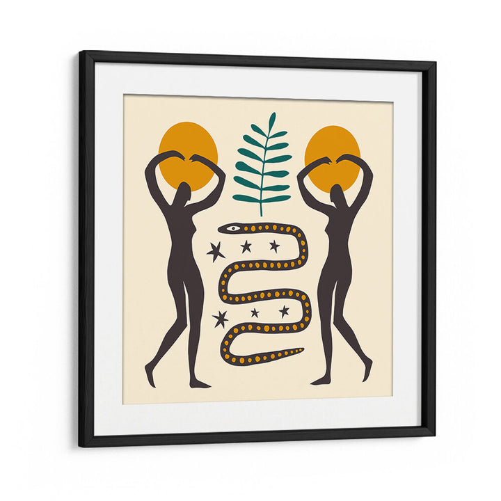 THE SPIRIT SERIES IV , BOHO ART PAINTINGS