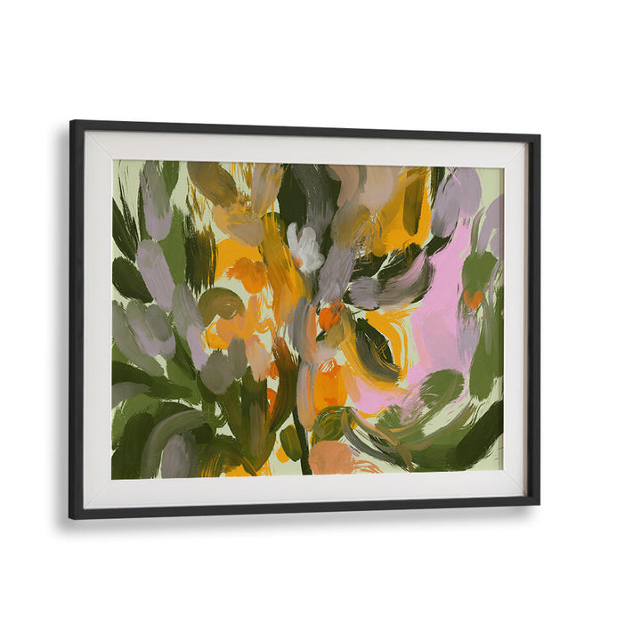 FLORAL WHIRLWIND , FLORAL FLOWER PAINTINGS