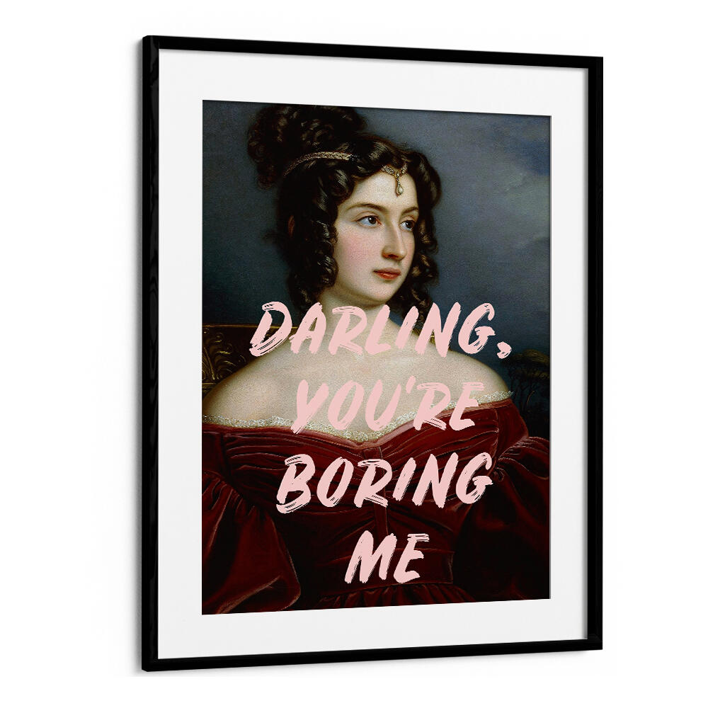 BORING ME , ALTERED ART PRINTS