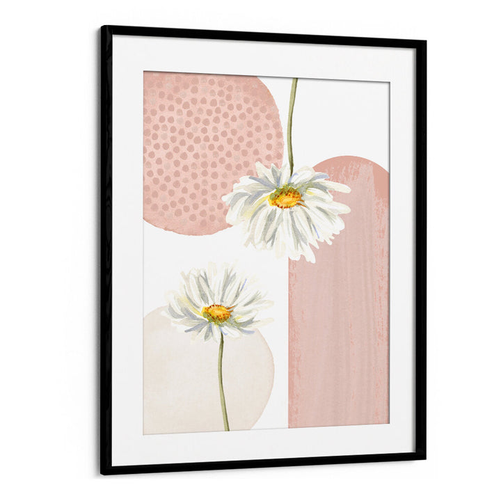 DAISY PINKS III , BOHO ART PAINTINGS