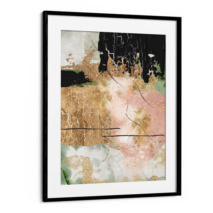 CHAOS IN BLOOM III , BOHO ART PAINTINGS