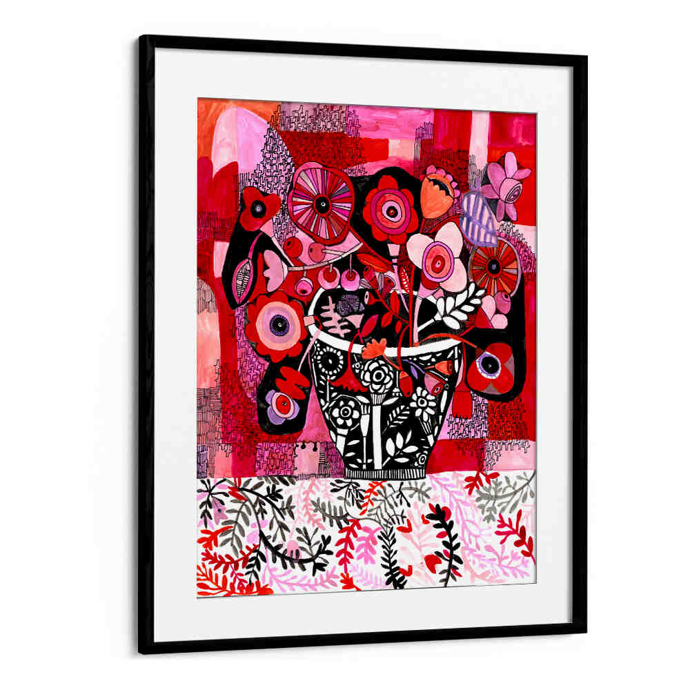 SHADES OF PINK , FLORAL FLOWER PAINTINGS