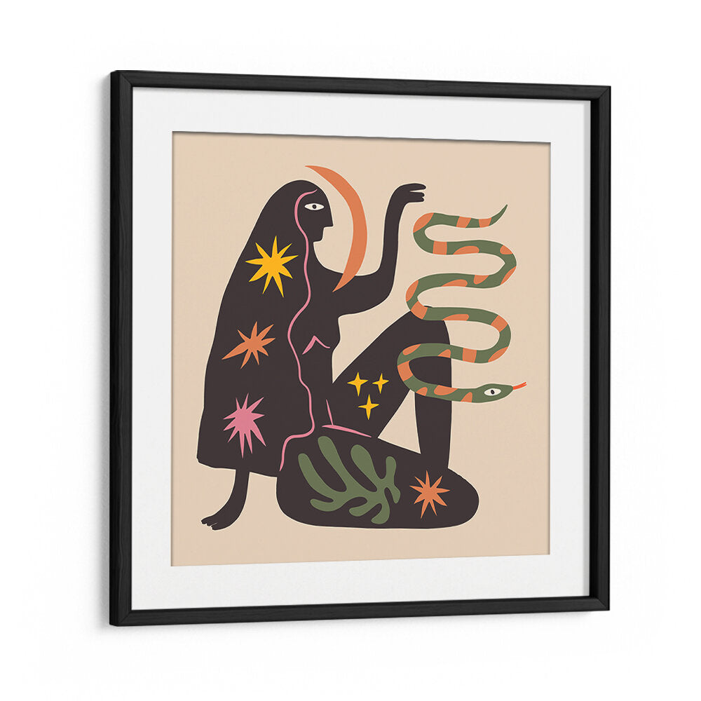 THE SPIRIT SERIES XXI , BOHO ART PAINTINGS