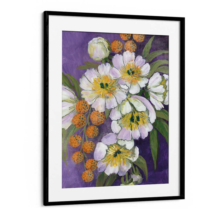 CHOI PAINTERLY BOUQUET , FLORAL FLOWER PAINTINGS